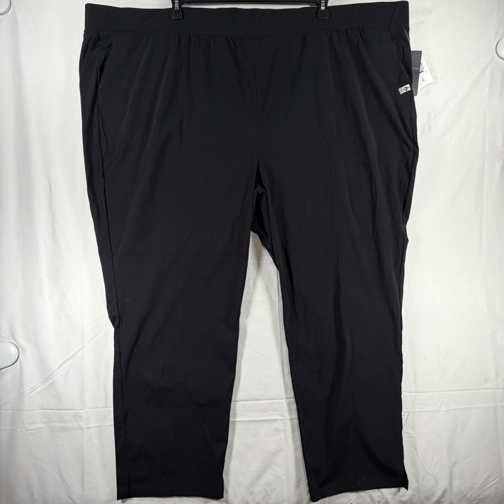 Torrid Active Black Ripstop Full Length Active Trouser Pants Size 6 6X